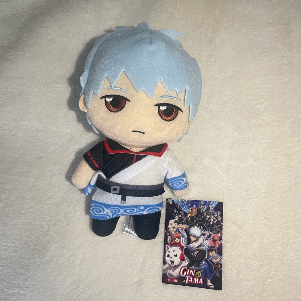 Gintama S3 Gintoki Sakata Plush 8"H